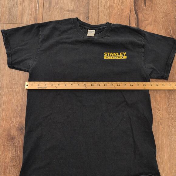 VTG Stanley Fatmax Adult Medium Shirt Performance You Can Measure Construction - Picture 7 of 7
